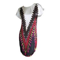 Rodarte Tie Dye Silk Dress