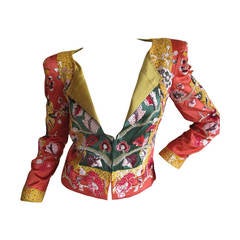 Vintage Valentino Japonais Embellished Jacket