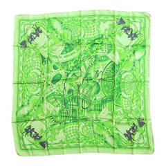 Escada Silk Scarf Musical "New Old Stock" 3