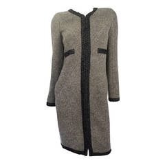 Chanel Alpaca - Cashmere Sweater Coat