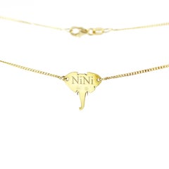 Couleurs de Geraldine Gold Elephant Necklace, NiNi Collection