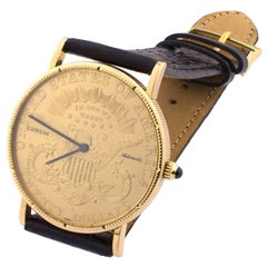 Corum Yellow Gold Liberty Head Double Eagle Automatic Wristwatch