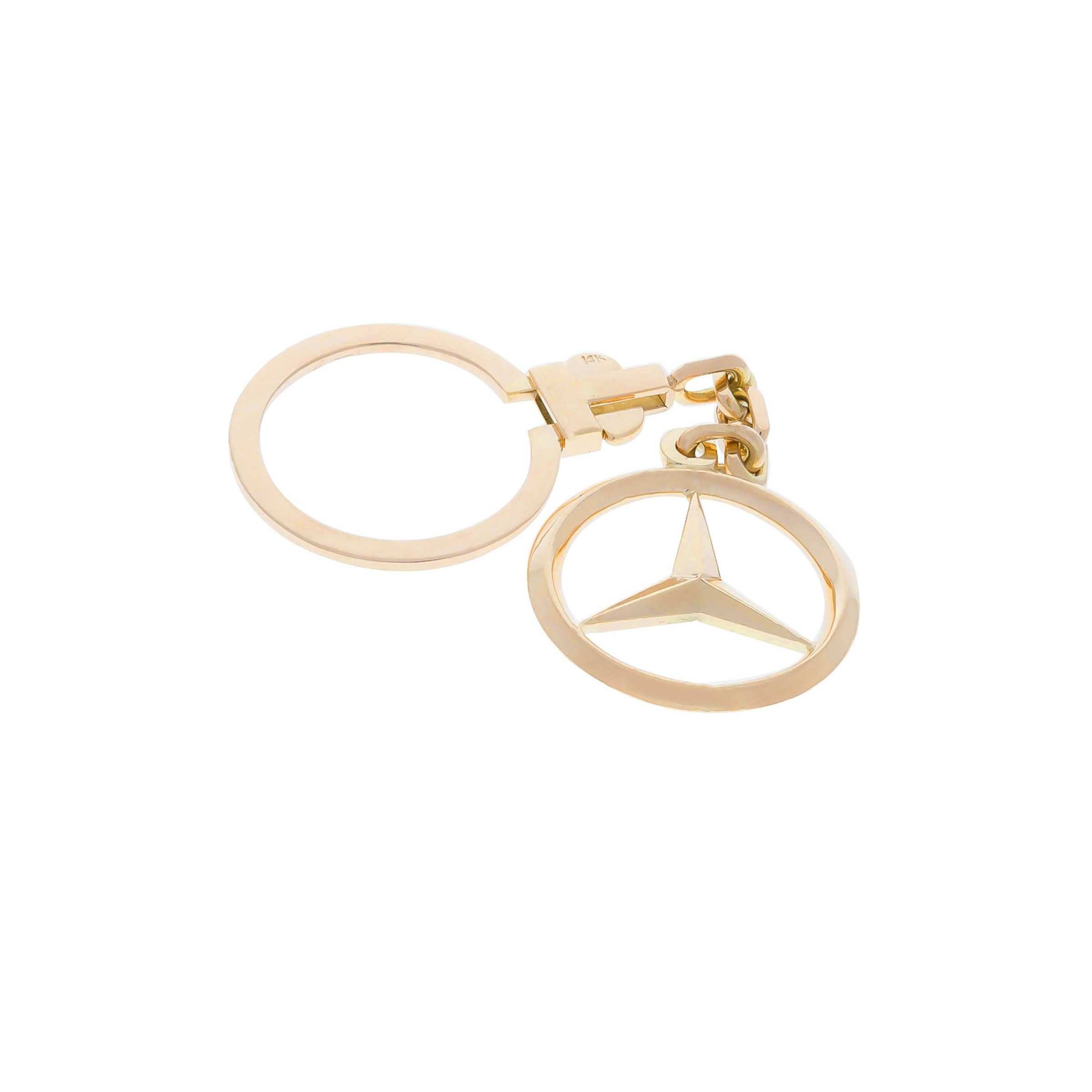 mercedes benz diamond pendant