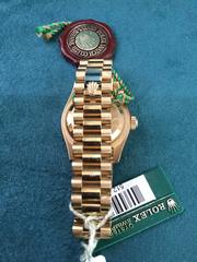 Rolex Lady President with White Roman Dial