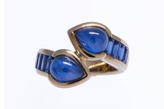 Sapphire By-Pass Ring