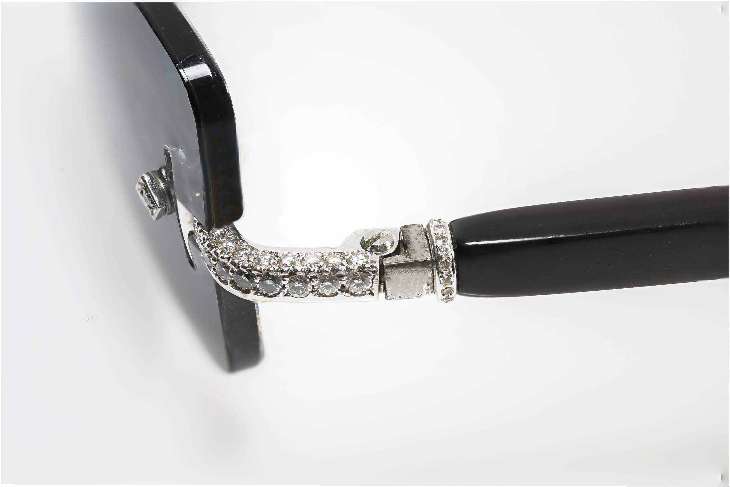 luxuriator canary diamond glasses