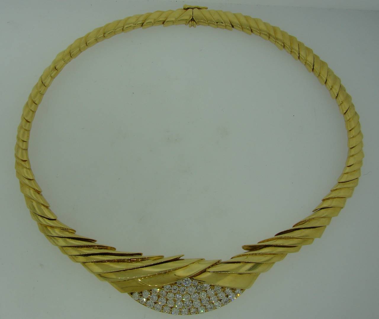 Chic and stylish necklace created by Jose Hess in the 2000s. Unusual 