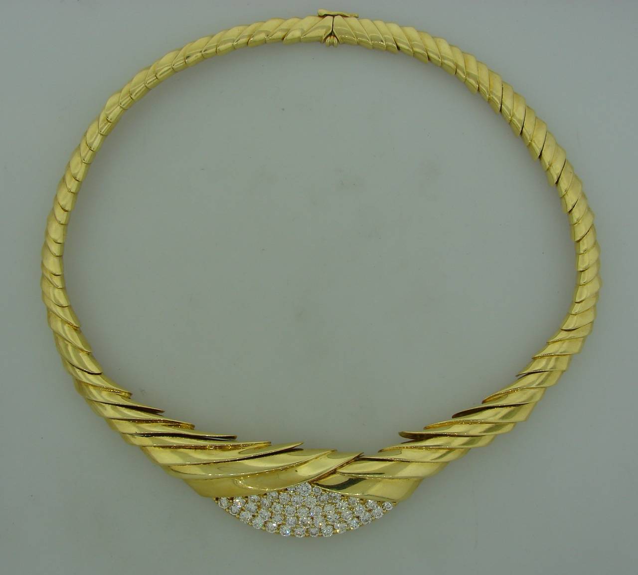 Women's Jose Hess Diamond Gold Necklace