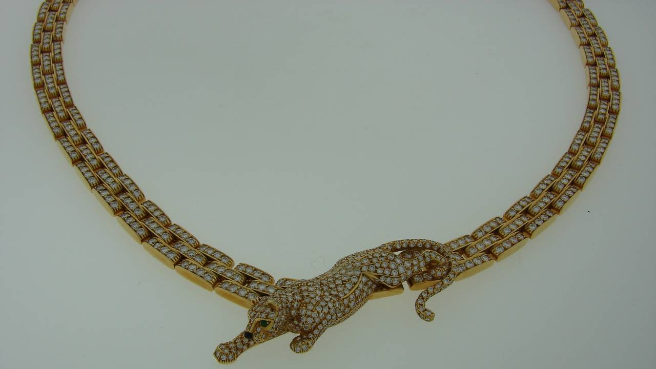 alligator necklace cartier