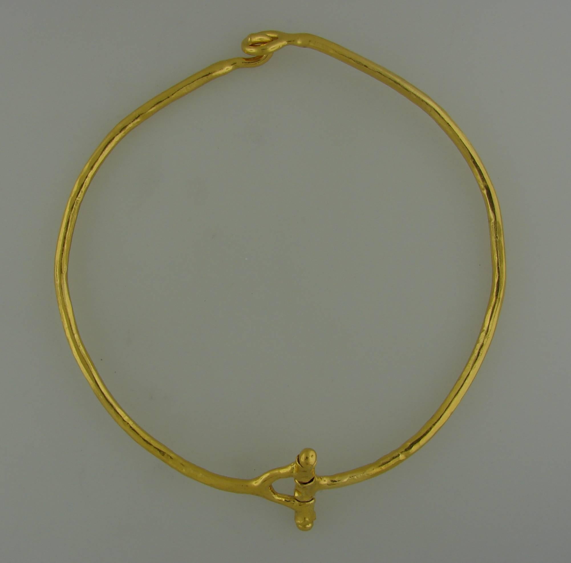 1970s Jean Mahie Gold Necklace 1