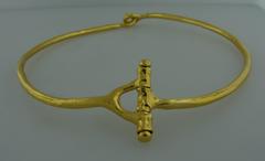 1970s Jean Mahie Gold Necklace