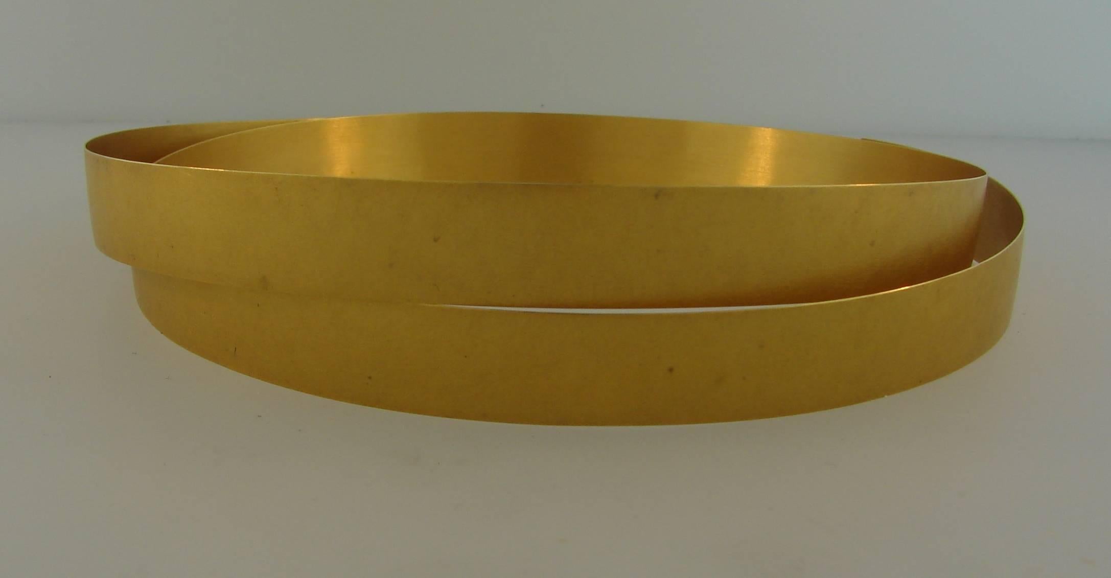 Yellow Gold Choker Necklace 1