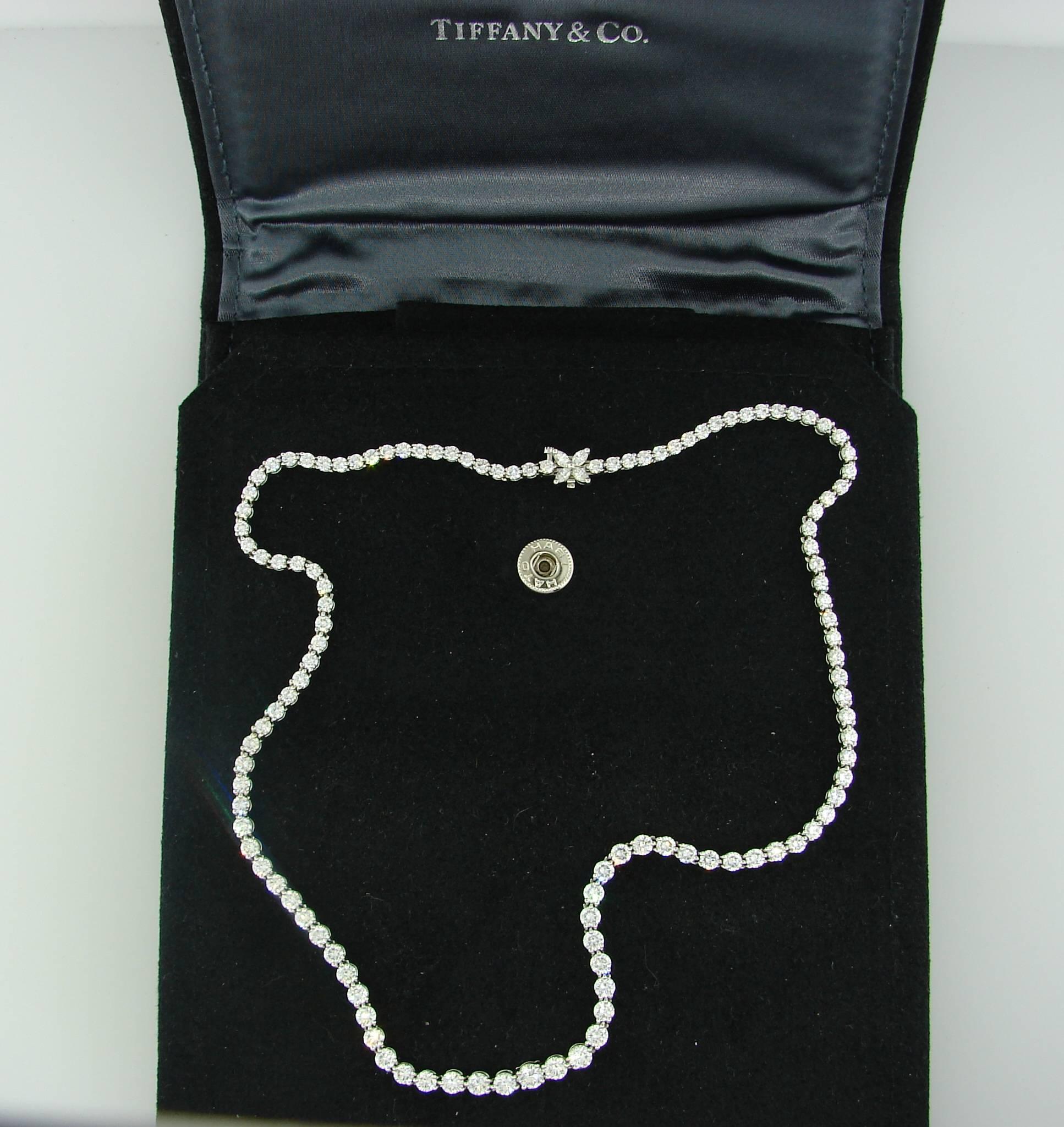 Women's Tiffany & Co. Victoria Collection Diamond Platinum Necklace