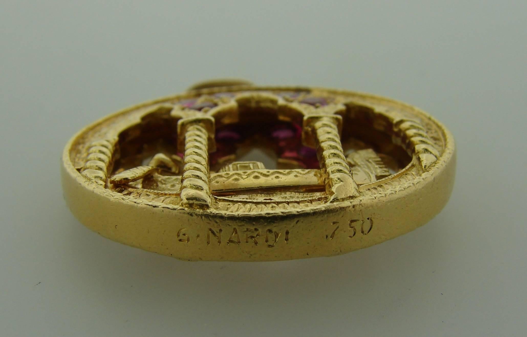 nardi gold charms