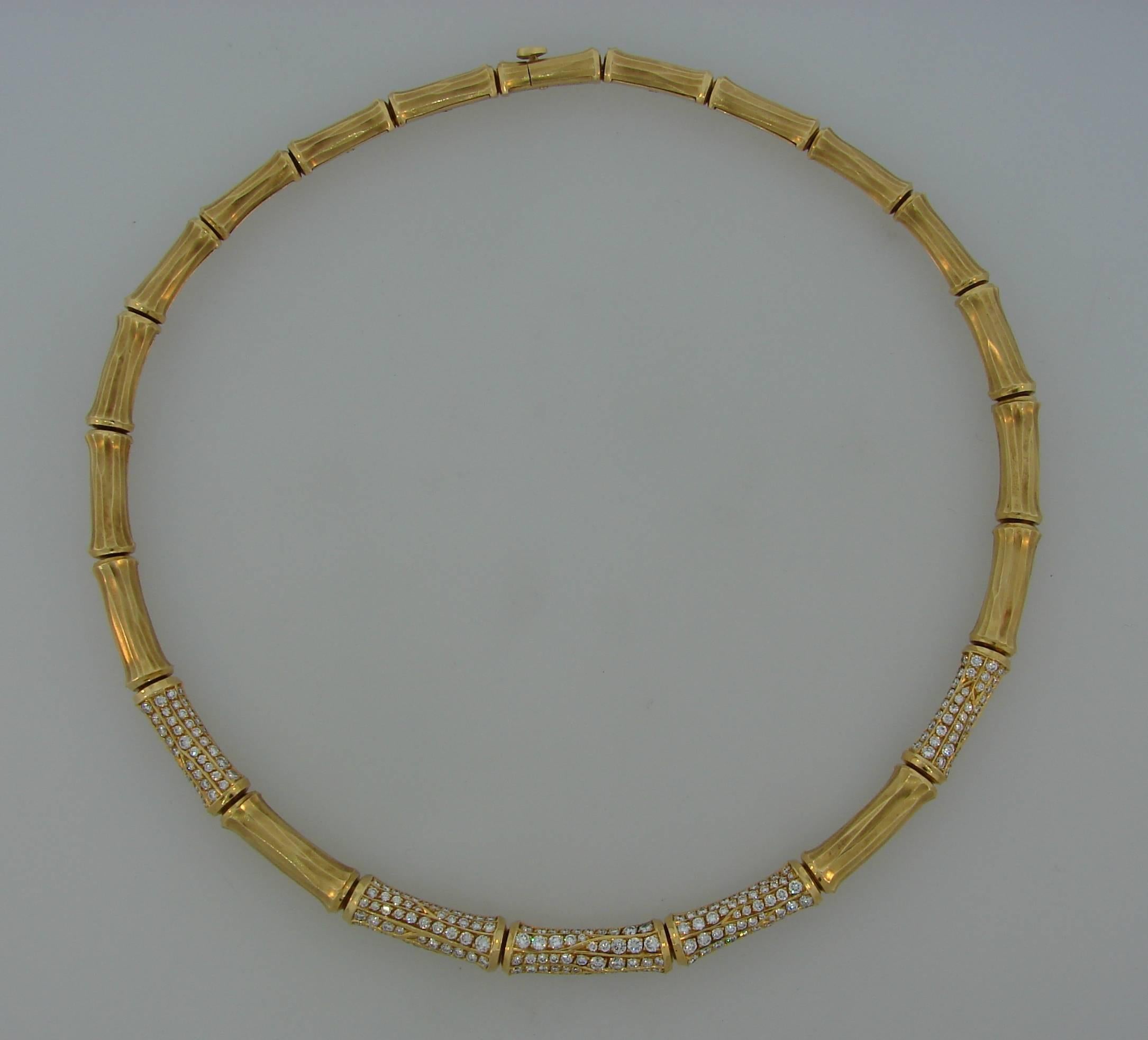 cartier bamboo necklace