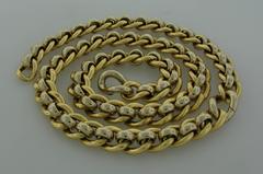 1980s Pomellato Two Color Gold Interchangeable Chain Necklace Bracelet