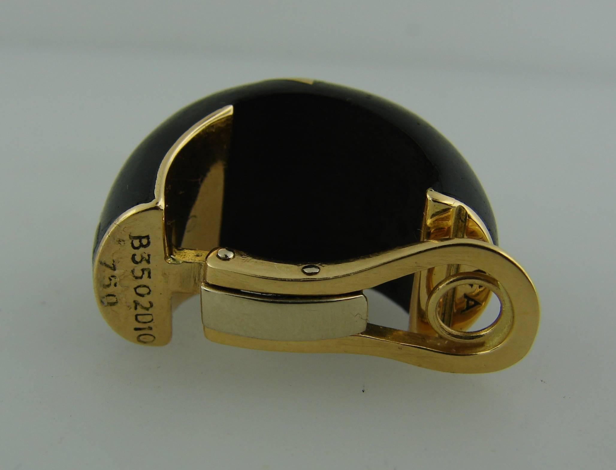 1980s Van Cleef & Arpels Wood Gold Bangle Bracelet Ring Earrings Set 2