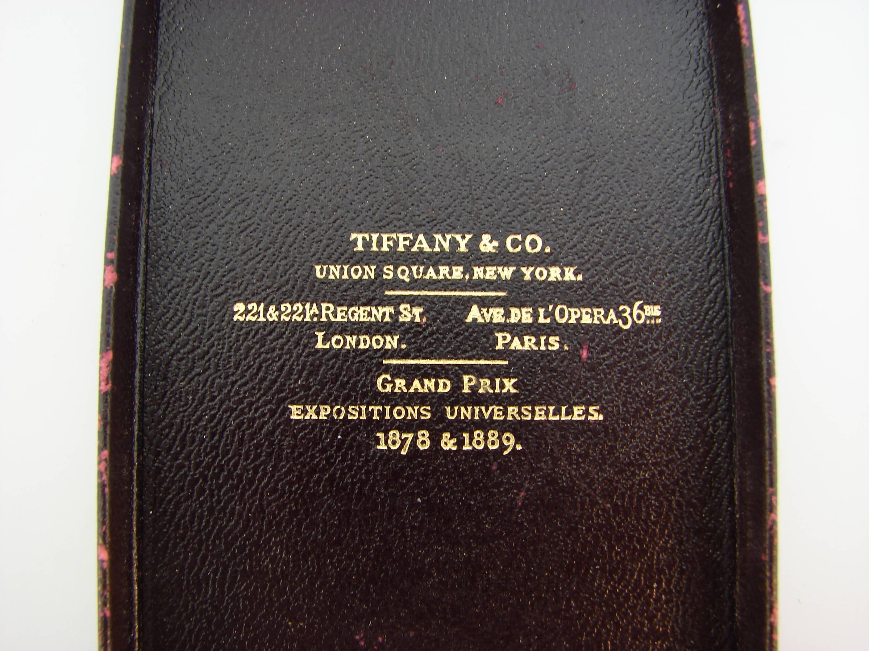 Tiffany & Co. Aztec Club Enamel Gold Insignia Medal Pin In Excellent Condition In Beverly Hills, CA