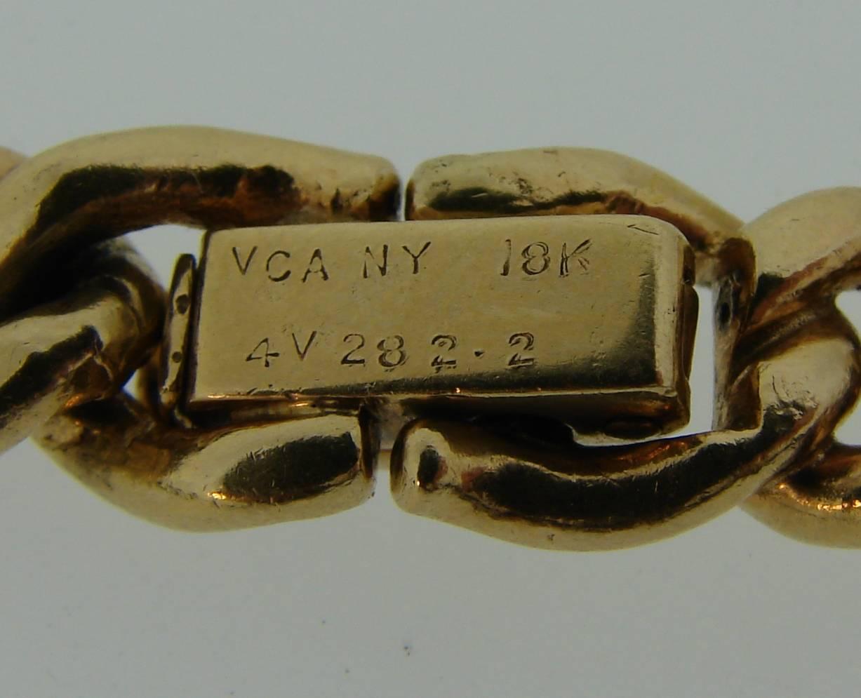 Van Cleef & Arpels Lapislazuli-Perlenkette aus Gold, 1970er Jahre VCA im Angebot 3