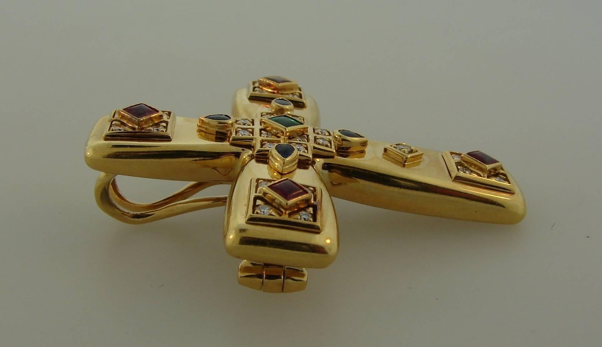 cartier byzantine cross