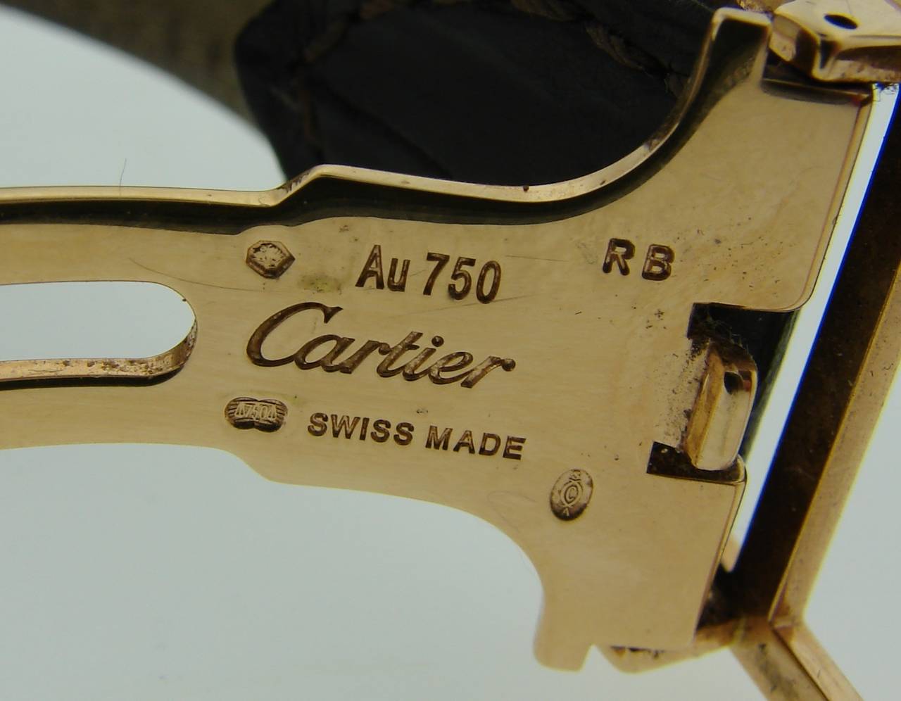 Calibre De Cartier Rose Gold Automatic Wristwatch Ref 88177RX 2