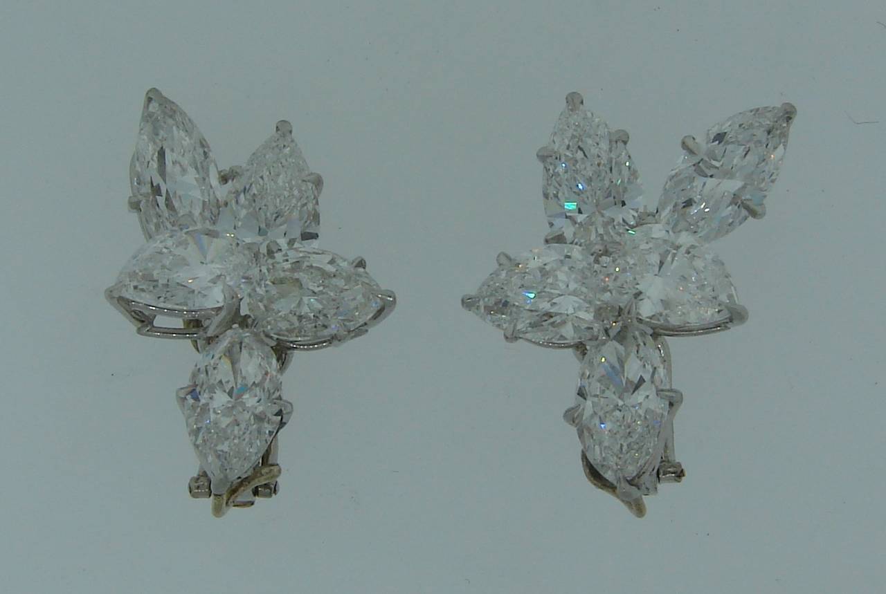 harry winston cluster earrings price