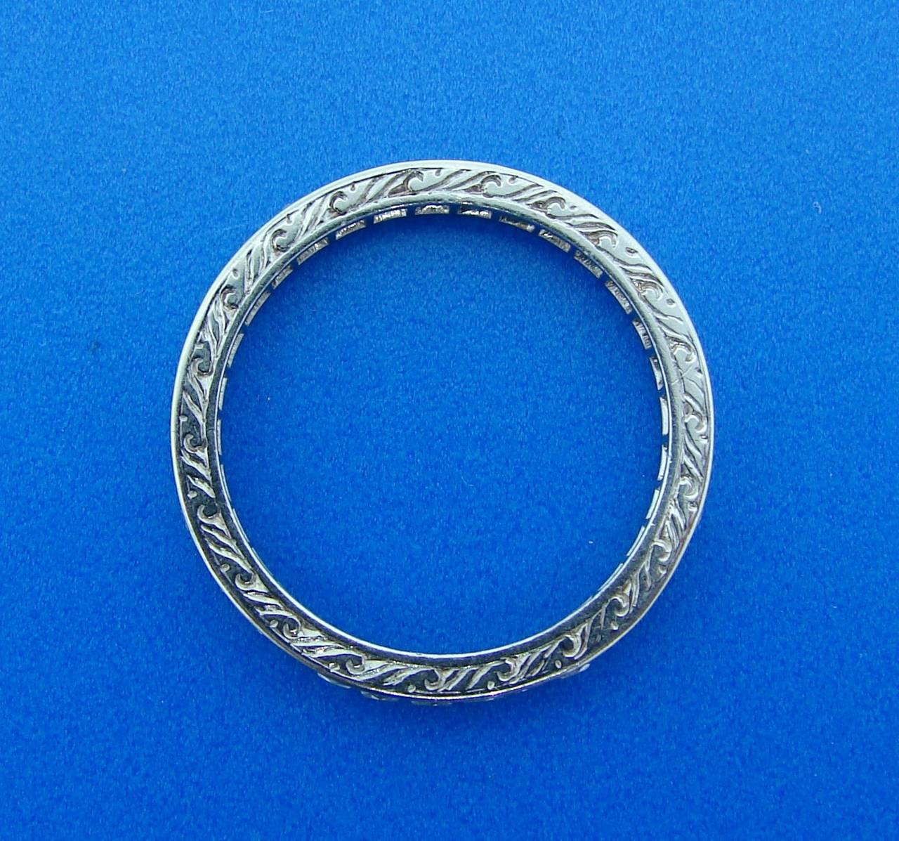 french cut eternity band