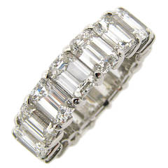 9.50 Carat Diamond Gold Wedding Band Eternity Ring
