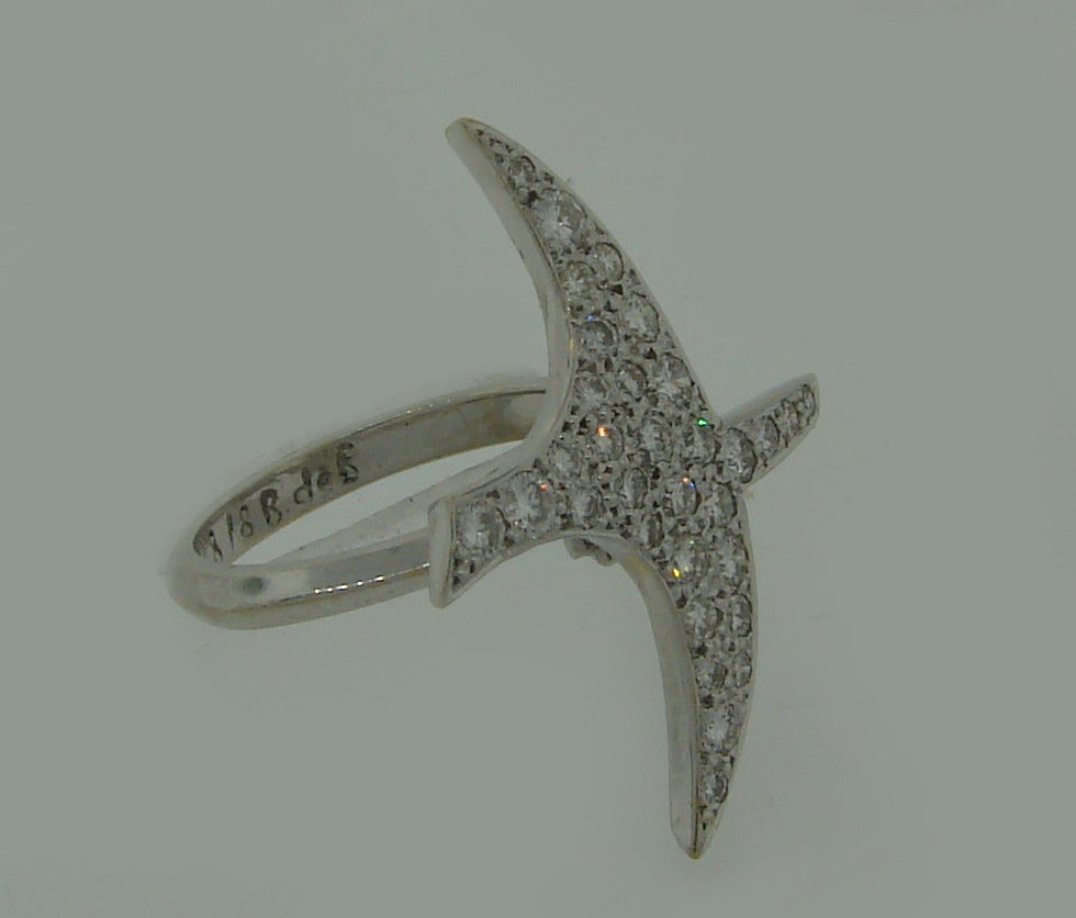 Georges Braque Diamond Gold Zephir EOS Ring 1