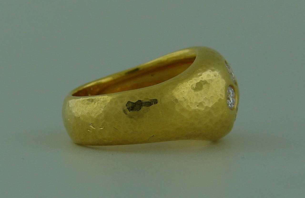 Darlene de Sedle Diamond Yellow Gold Ring 2
