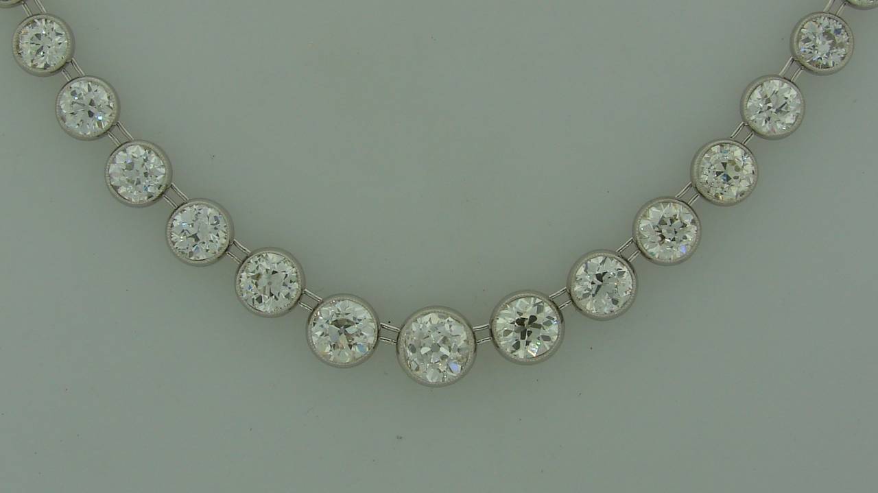 1920s diamond necklace