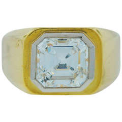 Cartier 2.23-carat GIA Diamond Yellow Gold Ring
