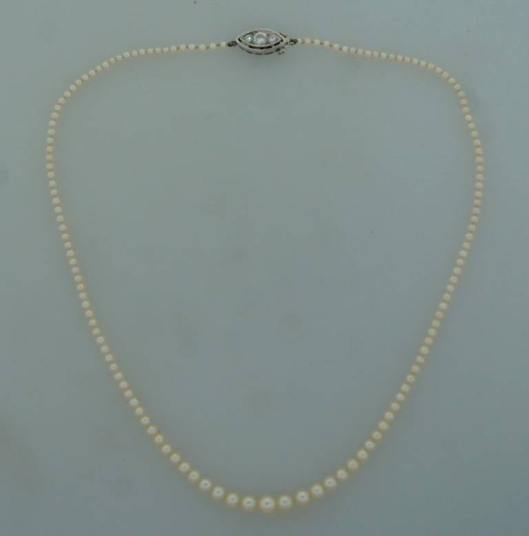 tiffany pearl necklace clasp