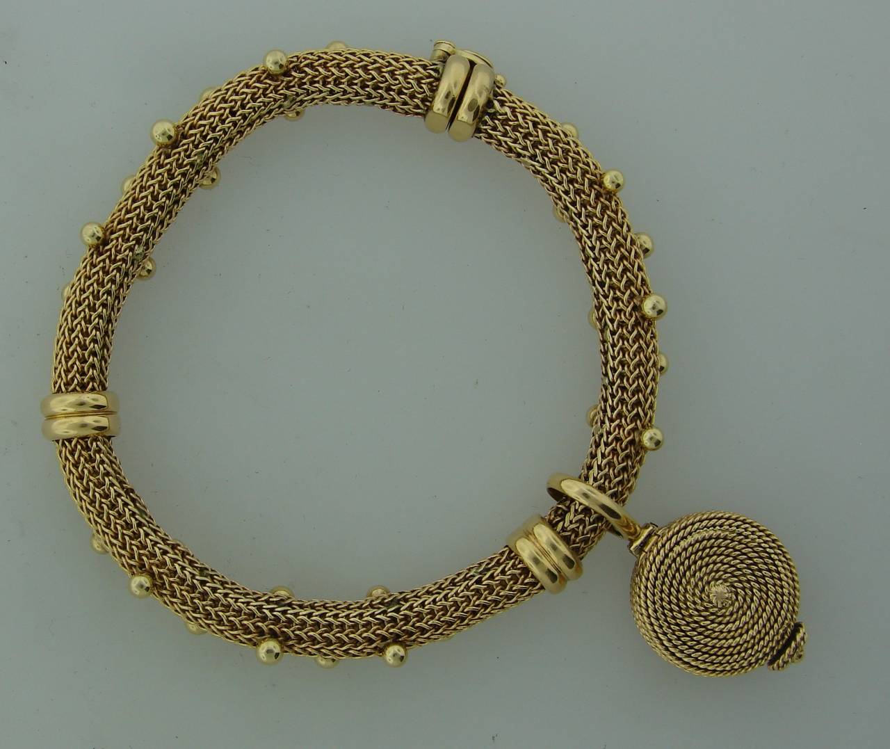 c.1960's Verdura Yellow Gold Pendant Watch / Bracelet 3