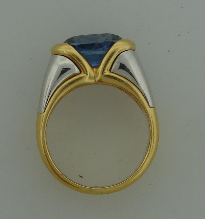 Marina B Sapphire Gold Ring 4