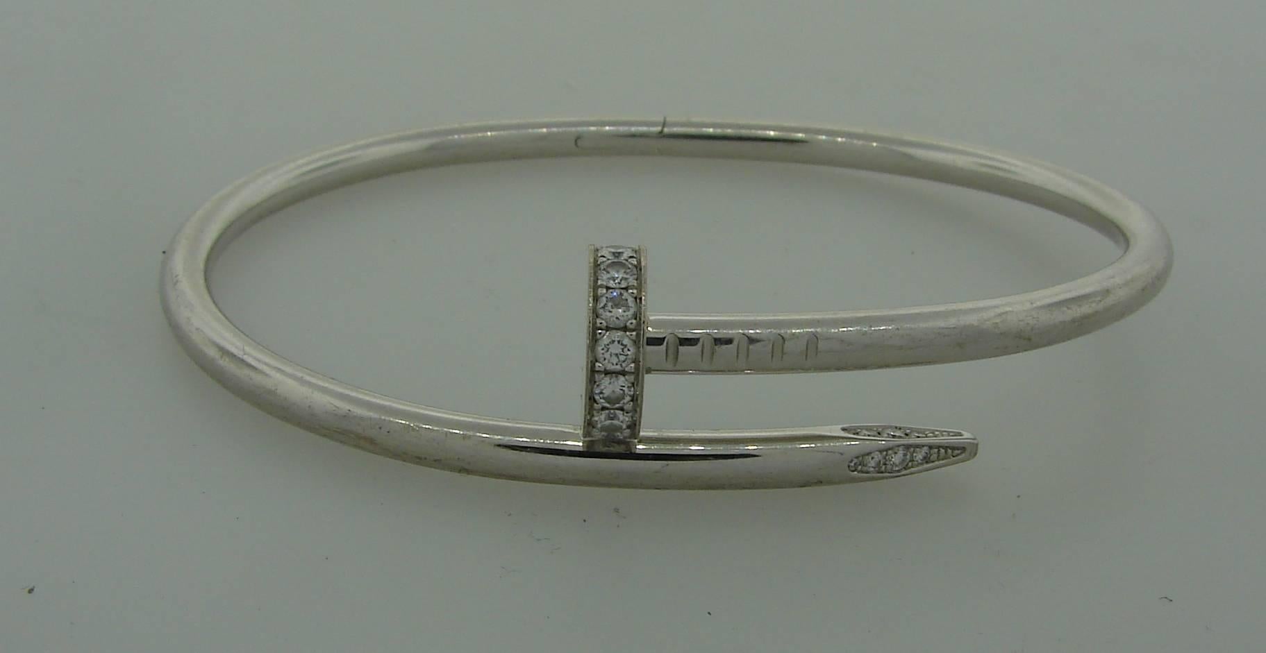 juste un clou diamond bracelet