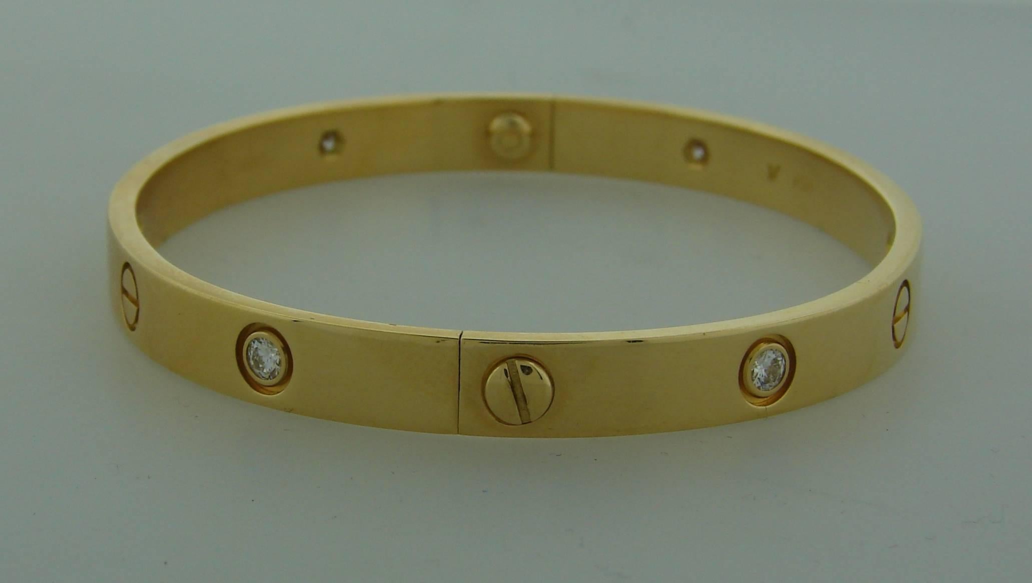 cartier love bracelet serial number check