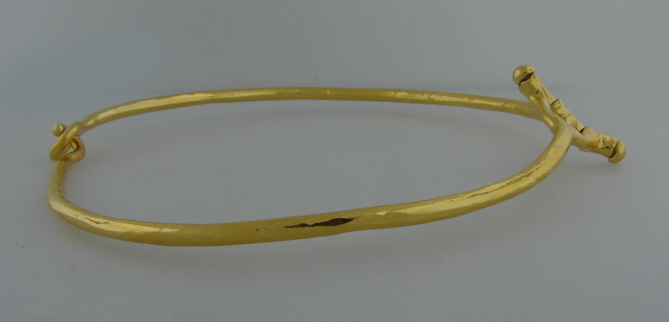 1970s Jean Mahie Gold Necklace 3