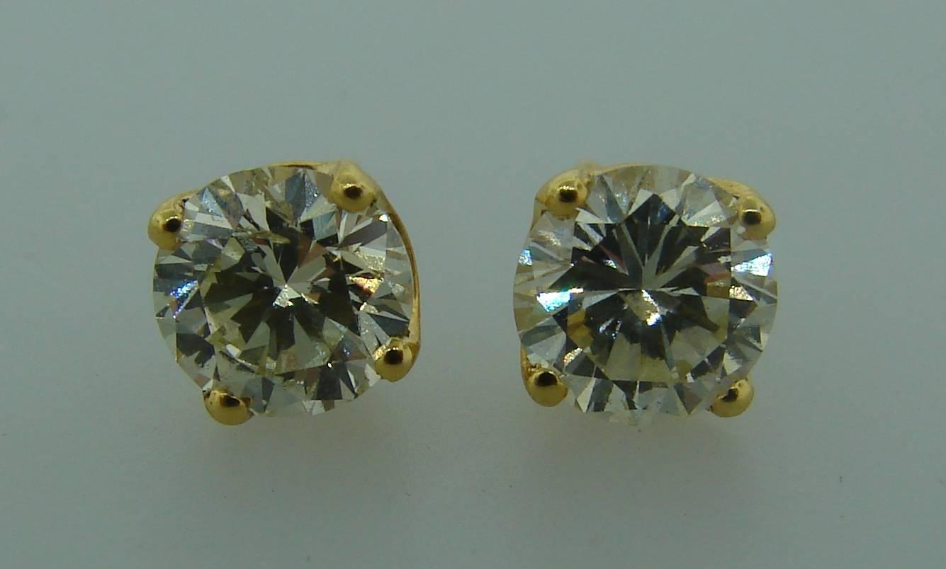Women's 1970s Diamond Emerald Gold Interchangeable Dangle Stud Earrings Drop Signed Fred