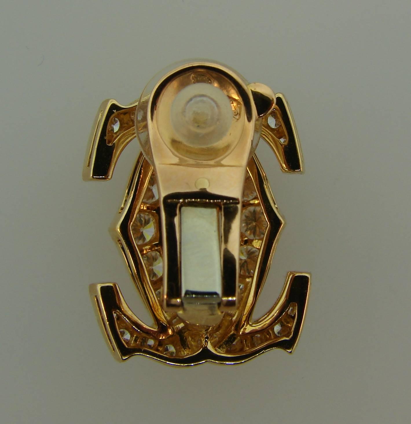 cartier c earrings