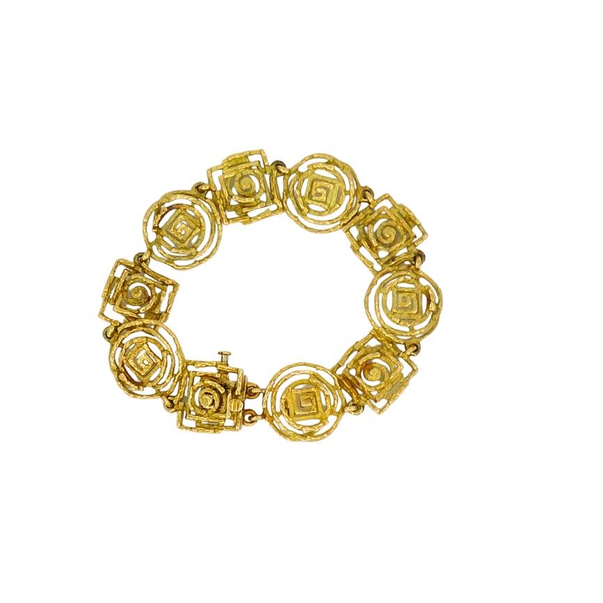 Bracelet à maillons vintage en or 18k de Chaumet en vente 1