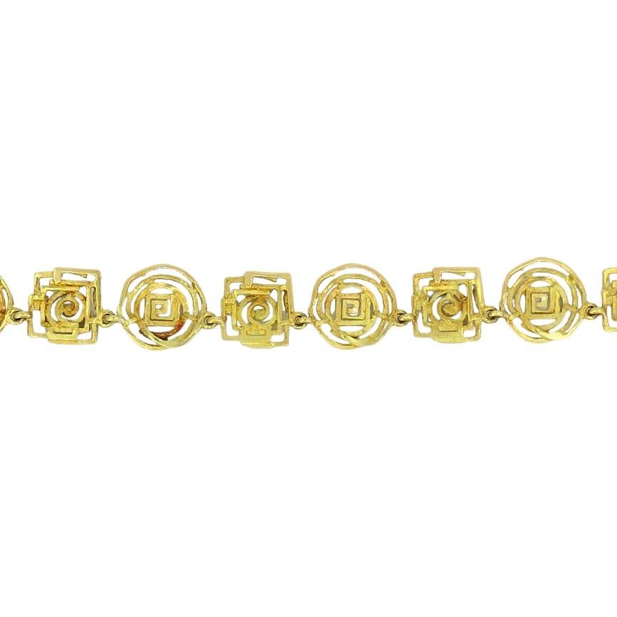 Bracelet à maillons vintage en or 18k de Chaumet en vente 2