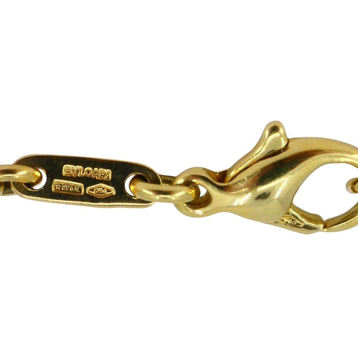 Bvlgari Bulgari Collier Monet Pièce de monnaie romaine antique Or 18k en vente 5