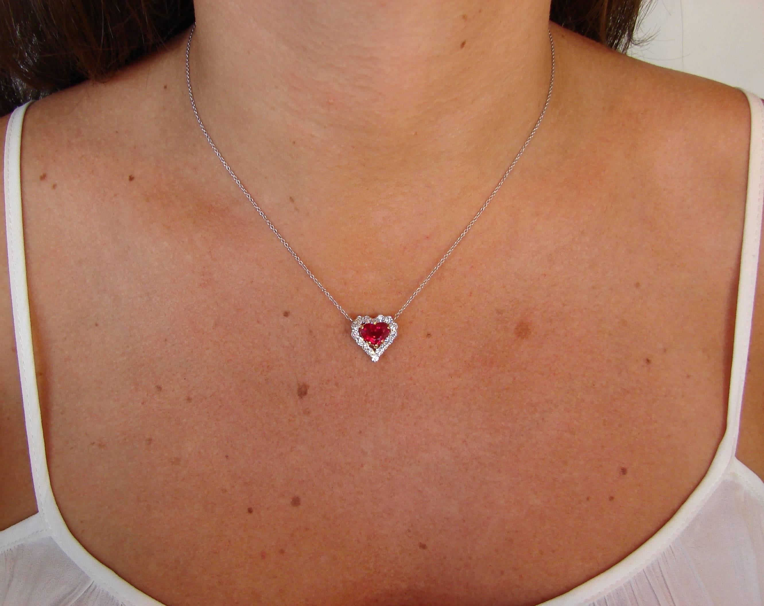 graff heart necklace
