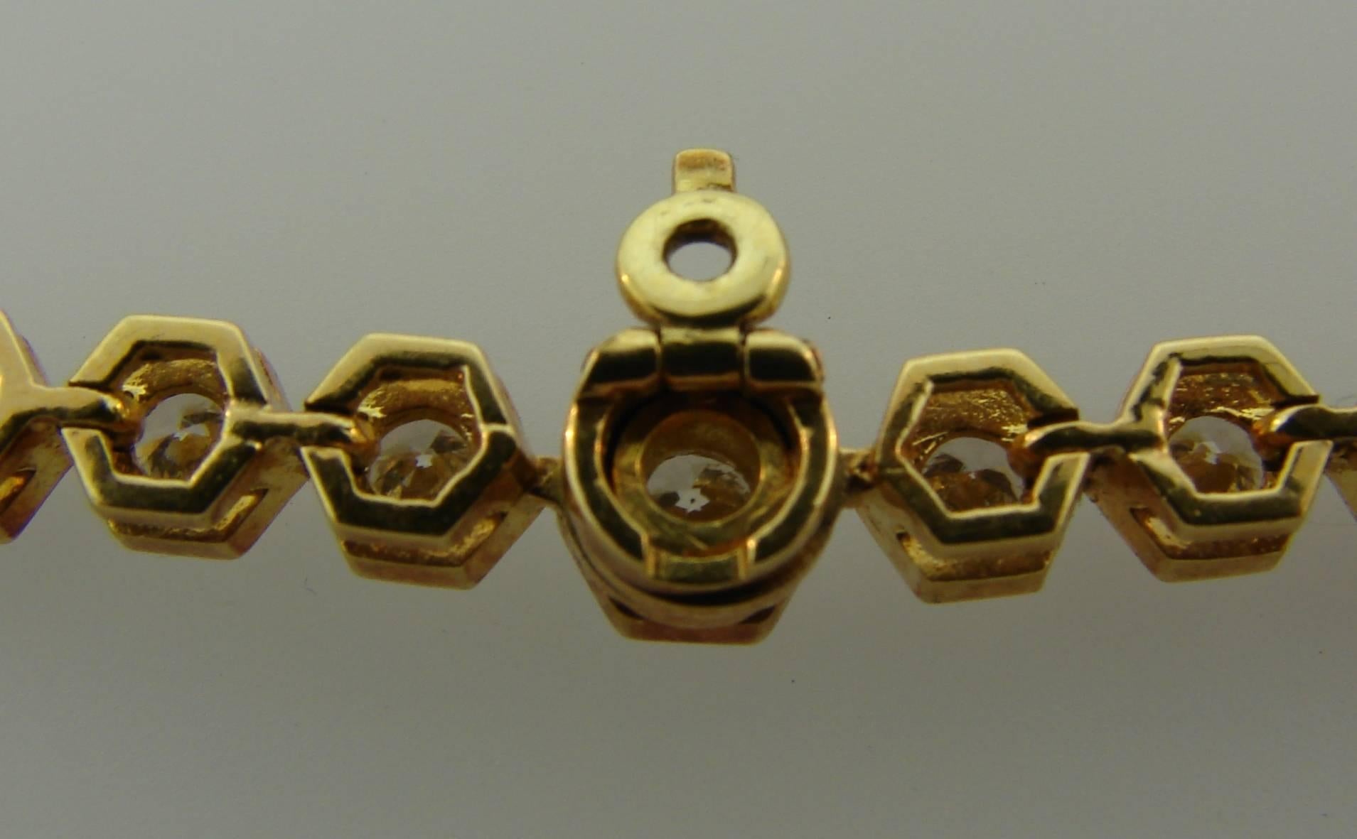 Van Cleef & Arpels Diamond Yellow Gold Necklace 6