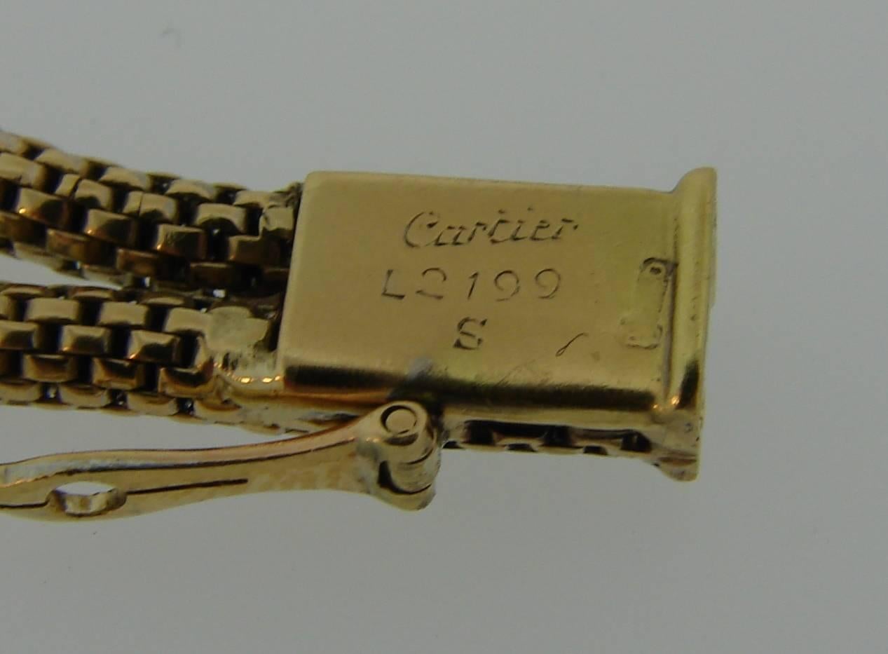 Cartier Diamond Gold Bracelet, 1950s 5