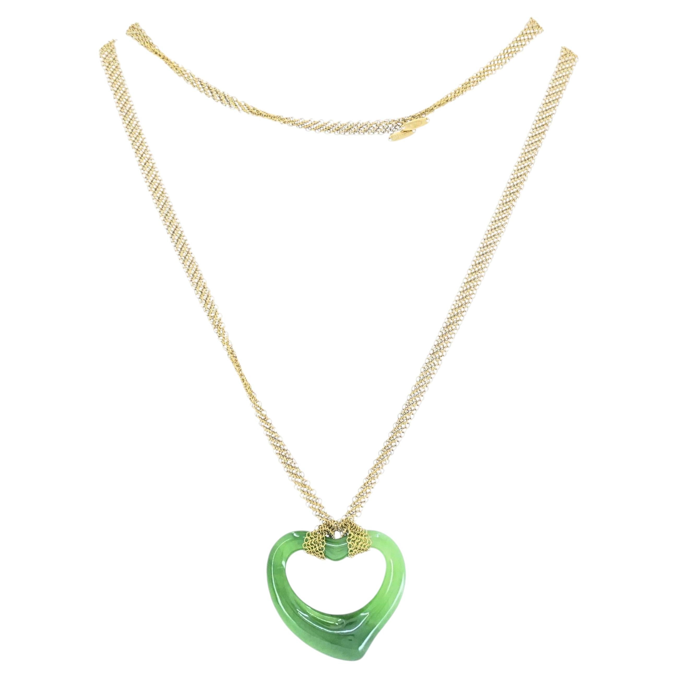 Collana con cuore aperto