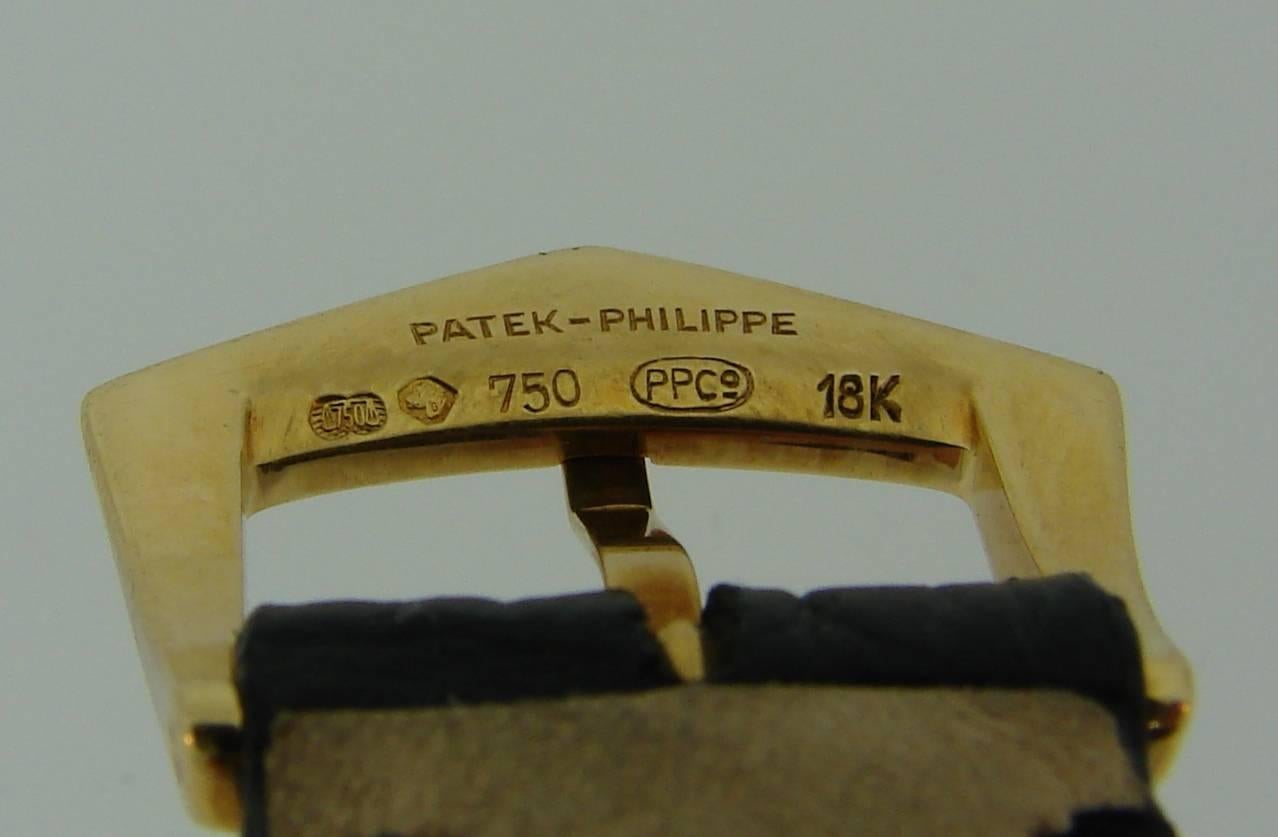 Patek Philippe Yellow Gold manual wind Wristwatch 3