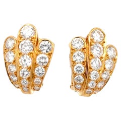 Diamond Clip-on Earrings