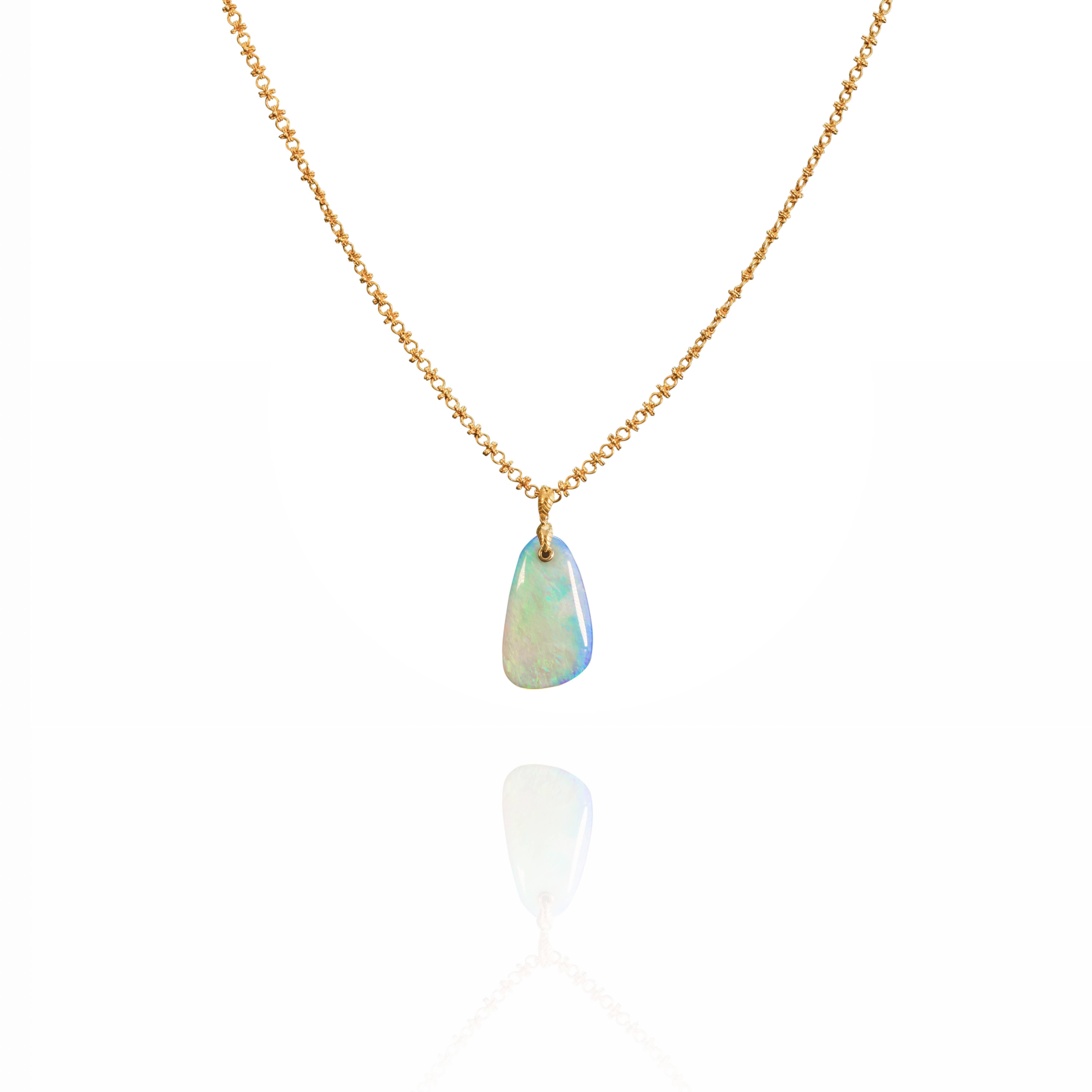 Beautiful Opal Pendant. 15.62cts. 
Chain NOT Included.  
